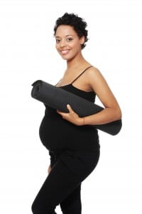 Teaching yoga to pregnant students